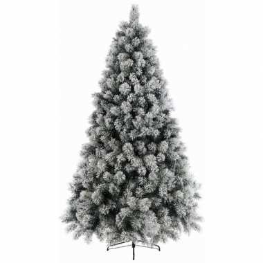 Besneeuwde kunst kerstboom 120 cm kunstbomen